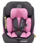 Secure Pro i-Size Sesttino od urodzenia do 150cm wzrostu fotelik samochodowy do 12 roku życia - Pink