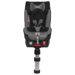 Schnauzer BabySafe 4* ADAC fotelik samochodowy 0-18kg tyłem do kierunku jazdy lub przodem w grupie 9-18kg - szary
