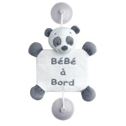 Nattou Zawieszka z przyssawkami Baby on Board Panda Loulou NT963459