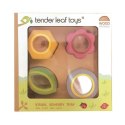 Drewniana zabawka sensoryczna - Kwiaty - zabawka optyczna, Tender Leaf Toys