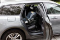 iZi Go Modular X1 i-Size BeSafe fotelik samochodowy 0-13 kg 0-1 roku - niebieski melange