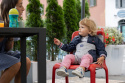 WRAPPY Seat - krzesełko do karmienia dla dzieci od 6 miesiąca - GREY