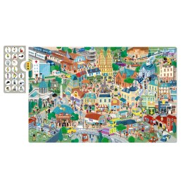 Puzzle obserwacyjne Apli Kids - Miasto 104 el.5+