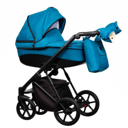 FX Paradise Baby wózek wielofunkcyjny tylko z gondolą Polski Produkt - nr.12 niebieski
