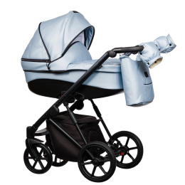 FX Paradise Baby wózek wielofunkcyjny tylko z gondolą Polski Produkt - nr.16 perłowy błękit eco