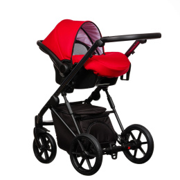 FX Paradise Baby wielofunkcyjny wózek dziecięcy z gondolą i fotelikiem KITE 0-13kg Polski Produkt - nr. 13 czerwony