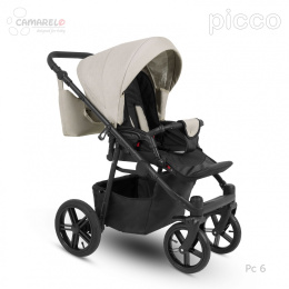PICCO 2w1 Camarelo lekki wózek wielofunkcyjny do 22 kg, waży tylko 11,9 kg Polski Produkt kolor - 06