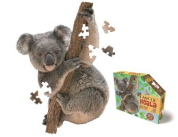 MADD CAPP, Puzzle konturowe I AM LIL' - Koala 100 elem.