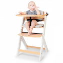 Kinderkraft ENOCK White Pillow Krzesełko do karmienia drewniane -