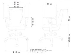 Krzesło DUO biały Visto 26 rozmiar 6 wzrost 159-188 #R1