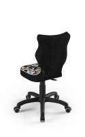 Krzesło PETIT czarny Storia 28 rozmiar 3 wzrost 119-142 #R1