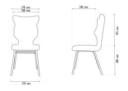 Krzesło SOLO Storia 28 rozmiar 4 wzrost 133-159 #R1
