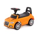 POLESIE 84569 Samochód-jeździk SuperCar z sygnałem dźwiękowym pomarańczowy
