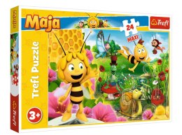 TREFL 14297 Puzzle 24 MAXI W świecie Pszczółki Mai