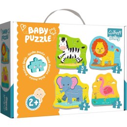 TREFL 36073 Puzzle Baby Classic Zwierzątka na safari