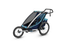 THULE Chariot Cross 1, przyczepka rowerowa dla dziecka - niebieski/granatowy