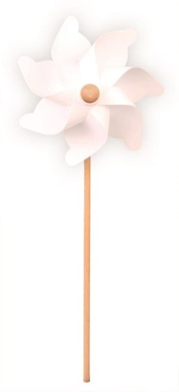 Giobas, Drewniany wiatraczek biały 58 cm