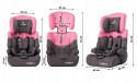 BABYTIGER Fotelik samochodowy 9-36 MALI pink