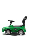 BABY MIX 45829 Dziecięcy jeździk z dźwiękiem i rączką RACER zielony