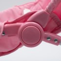 BABY MIX 47001 Leżaczek multifunkcyjny z wibracją różowo-biały