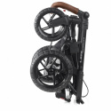 CROSSWALK R 2w1 JANE wózek wielofunkcyjny + gondola MICRO PRO kolor COLD BLACK