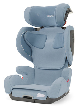 Mako Elite 2 Recaro 100-150 cm i-Size 15-36 kg około 3,5-12 lat fotelik samochodowy dla dzieci do 12 roku - Prime Frozen Blue