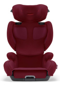 Mako Elite 2 Recaro 100-150 cm i-Size 15-36 kg około 3,5-12 lat fotelik samochodowy dla dzieci do 12 roku - Select Garnet Red