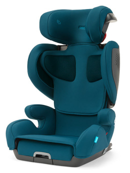 Mako Elite 2 Recaro 100-150 cm i-Size 15-36 kg około 3,5-12 lat fotelik samochodowy dla dzieci do 12 roku - Select Teal Green