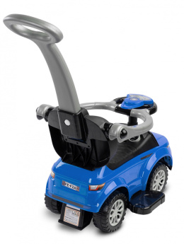 Toyz jeździk Sport Car dla dzieci z rączką do pchania do 25 kg - Blue