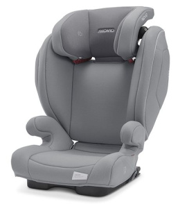 Monza Nova 2 Seatfix Recaro 15-36 kg od około 3,5-12 lat fotelik samochodowy dla dzieci do 12 roku - Prime Silent Grey
