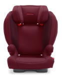 Monza Nova 2 Seatfix Recaro 15-36 kg od około 3,5-12 lat fotelik samochodowy dla dzieci do 12 roku - Select Garnet Red