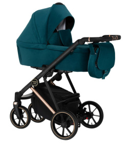 VR 3w1 Paradise Baby wielofunkcyjny wózek dziecięcy z fotelikiem KITE 0-13kg Polski Produkt - 04 miedź