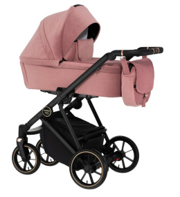 VR 3w1 Paradise Baby wielofunkcyjny wózek dziecięcy z fotelikiem KITE 0-13kg Polski Produkt - 05 stelaż czarny mat