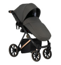 VR 3w1 Paradise Baby wielofunkcyjny wózek dziecięcy z fotelikiem KITE 0-13kg Polski Produkt - 07 stelaż czarny mat