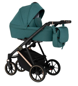 VR 3w1 Paradise Baby wielofunkcyjny wózek dziecięcy z fotelikiem KITE 0-13kg Polski Produkt - 9 miedź