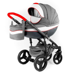 MONTE DELUXE 3W1 ADAMEX wózek dziecięcy - Polski Produkt D5
