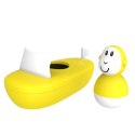 Matchstick Monkey zabawka do kąpieli łódka z Małpką Yellow