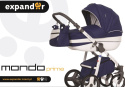 Expander MONDO Prime 3w1 wózek wielofunkcyjny + Fotelik Carlo 0m+
