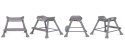EATAN Kidwell Krzesełko do karmienia 4w1 - Gray