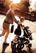 Bumprider RIDE-ON BOARD Dostawka do wózka dla starszego dziecka - czarny/szary