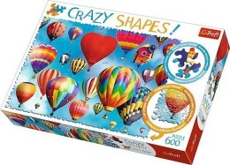 TREFL 11112 Puzzle 600 Crazy Shapes Kolorowe balony