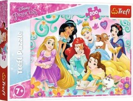 TREFL 13268 Puzzle 200 Radosny świat księżniczek Disney Princess