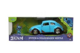 Auto Volkswagen Beetle Stitch z figurką 1:32 JADA