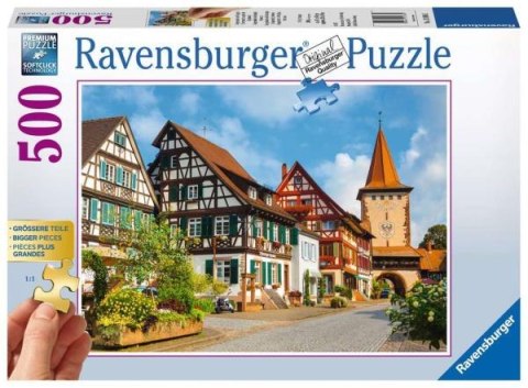 Puzzle 500el Gengenbach Niemcy 136865 Ravensburger