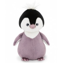 Przytulanka pingwinek liliowy fluffy - 22cm ORANGE TOYS