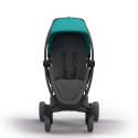 ZAPP FLEX PLUS 2w1 Quinny gondola LUX wózek głeboko-spacerowy green on graphite + grey on graphite