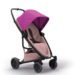 ZAPP FLEX PLUS 2w1 Quinny gondola LUX wózek głęboko-spacerowy pink on blush + blush on graphite