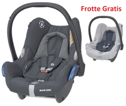 CabrioFix + Frotte Maxi-Cosi 0-13kg fotelik samochodowy - Essential Graphite
