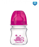 Canpol Babies - Butelka szerokootworowa antykolkowa EasyStart "Kolorowe zwierzęta" 120ml