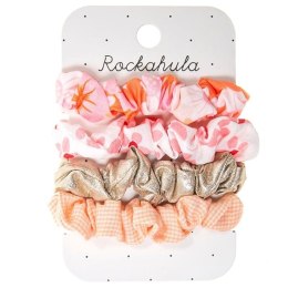 Rockahula Kids gumki scrunchie do włosów dla dziewczynki 4 szt. Hippy Shake